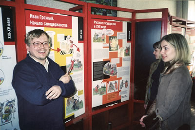 Gulag Museum traveling exhibitions. Courtesy of the Gulag Museum at Perm-36.